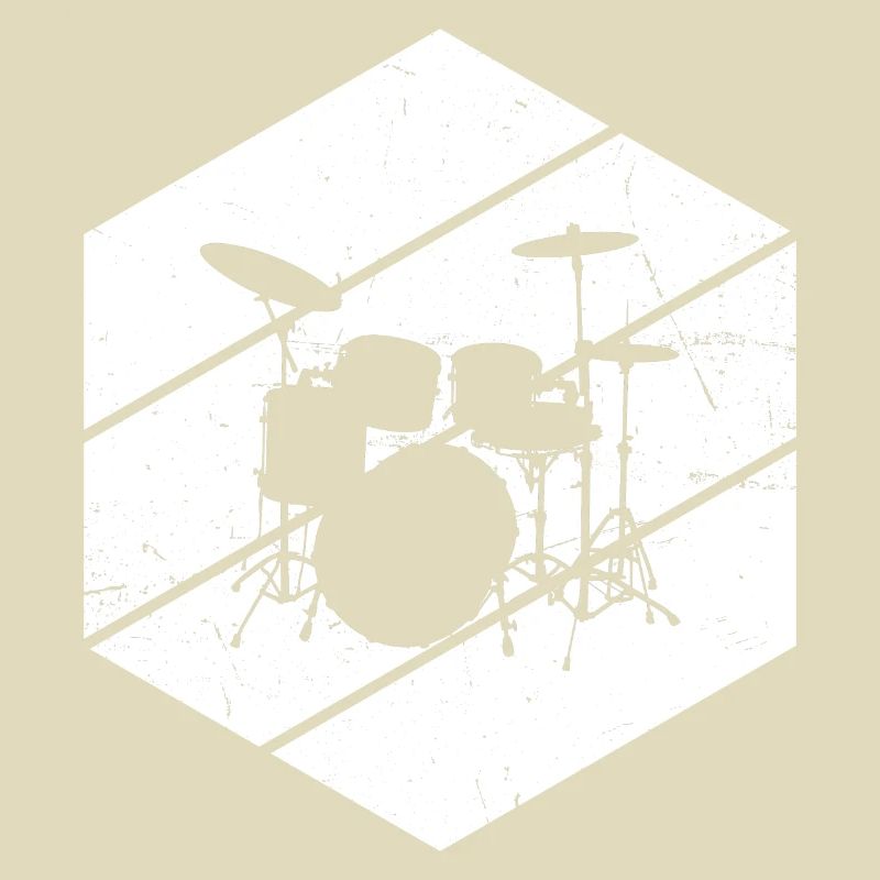 Drum Kit Perkussionist Schlagzeug Damen