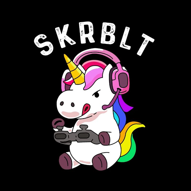 Gamer Einhorn - Geschenkidee