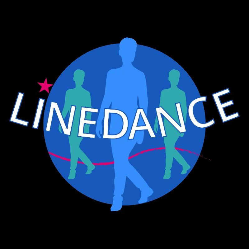 Linedance Logo Blau