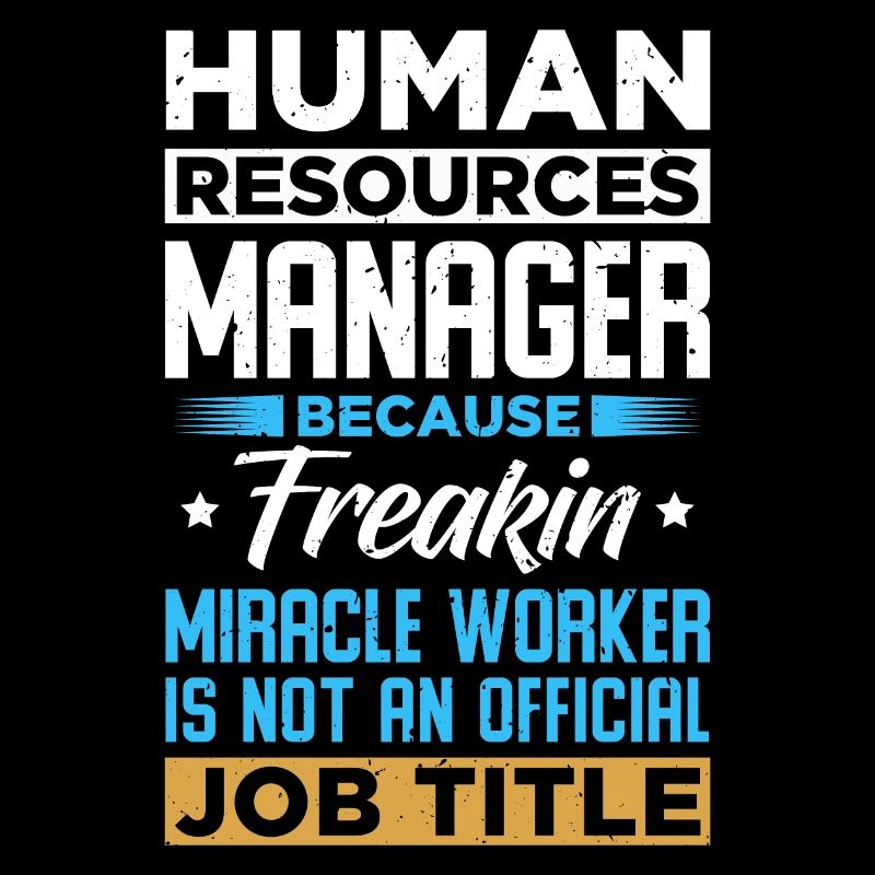 Human resources manager