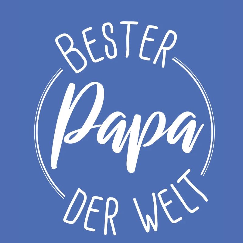 Bester Papa der Welt Geschenk - weiß