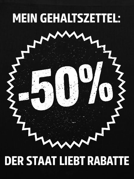 Gehaltszettel 50 Prozent Rabatt