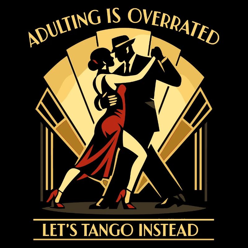 Tango Argentino Standardtanz Geschenk