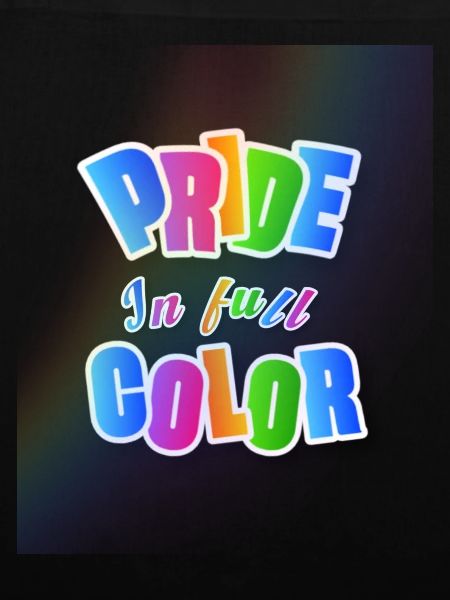 Stolz auf Regenbogenfarben