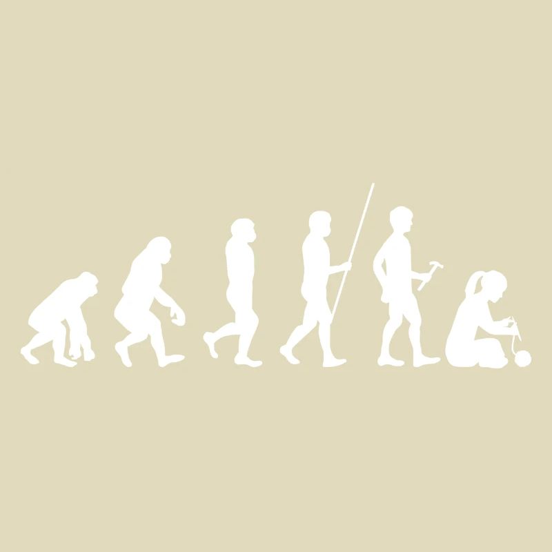 Evolution knitting hobby needlework wool gift