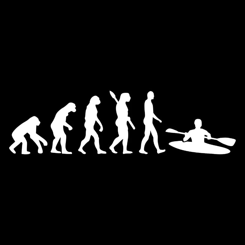 Evolution Graphic Kayaking Canoe Rowing Rower Padd