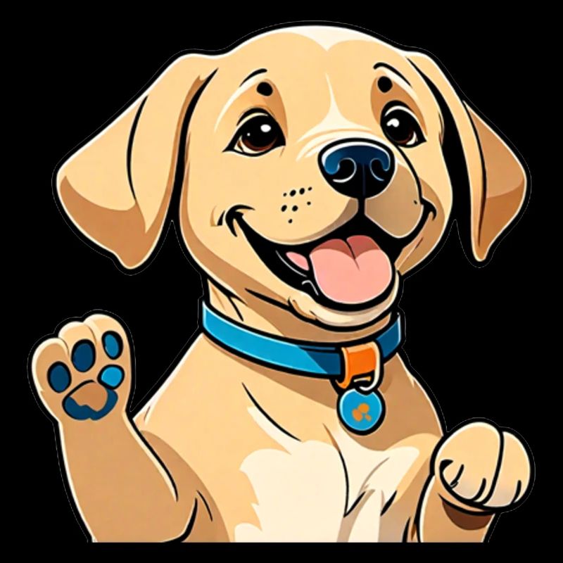 Labrador-Welpe