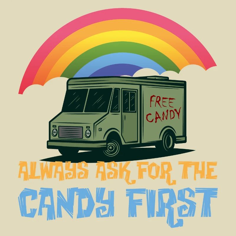 Candy First Humour Tee