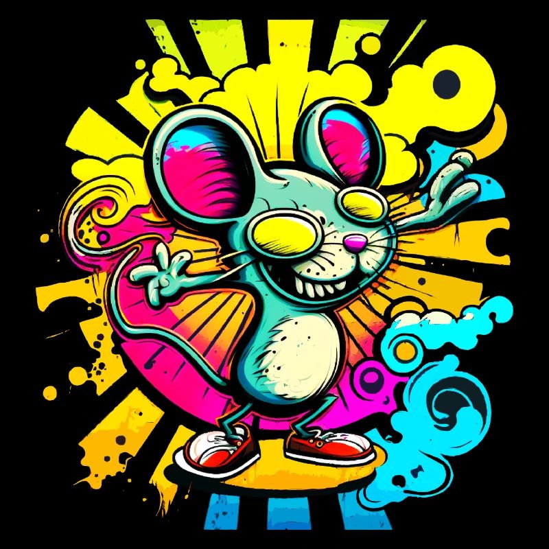 Coole Party-Ratte