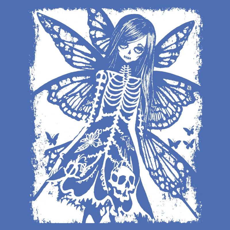 Fairycore Esthétique Squelette Fée Goth Gothique G