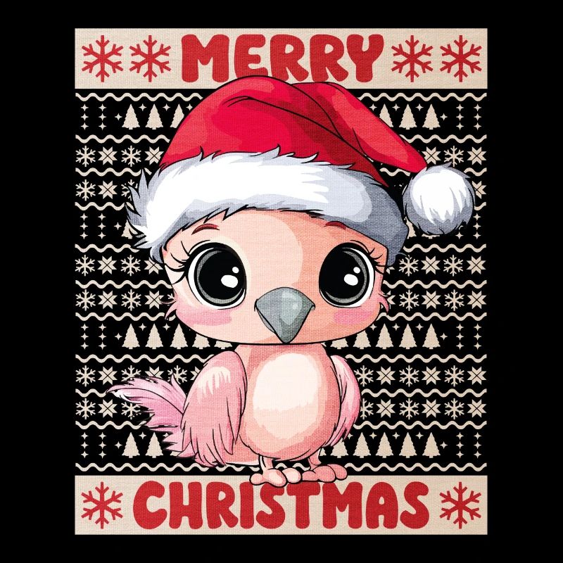 Flamingo Ugly Noël Noël Doux