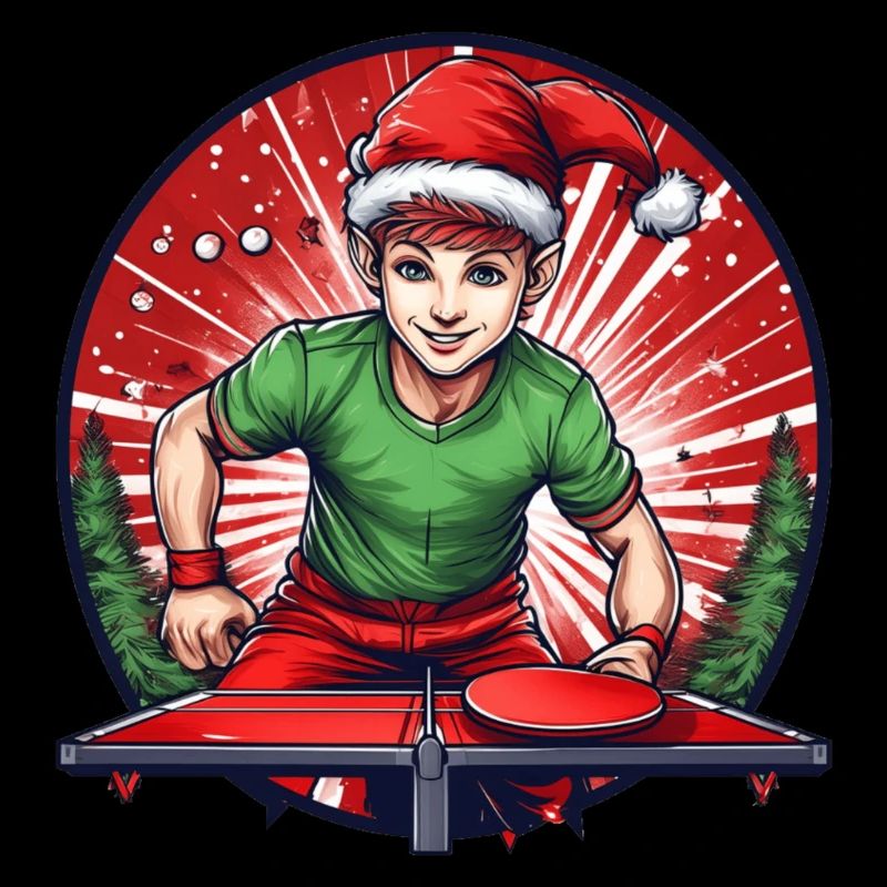 Weihnachtself Ping Pong