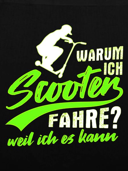 Stunt Scooter Tretroller Rollerfahrer Geschenk