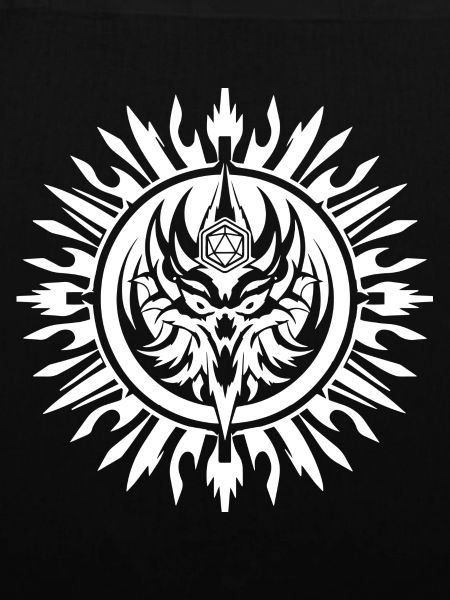 RPG logo spell circle