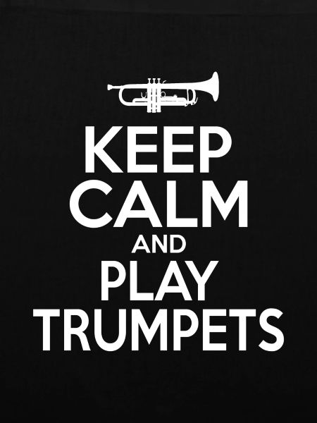 Keep Calm Trompete