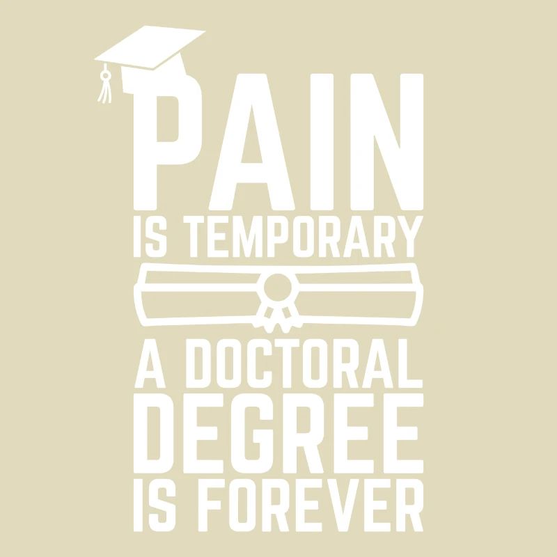 Phd degree saying student gift