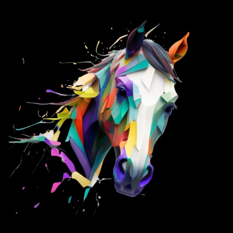 Mosaik-Pferd