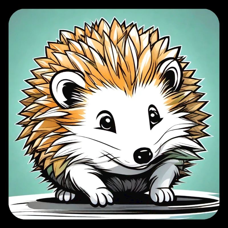 Niedlicher kleiner Igel