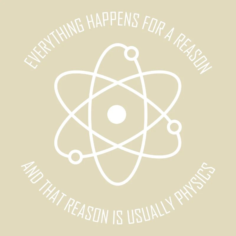 Physik Physiker Atom Student Spruch Geschenk