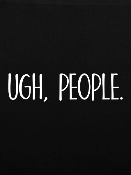 Ugh People Introvert Geschenk