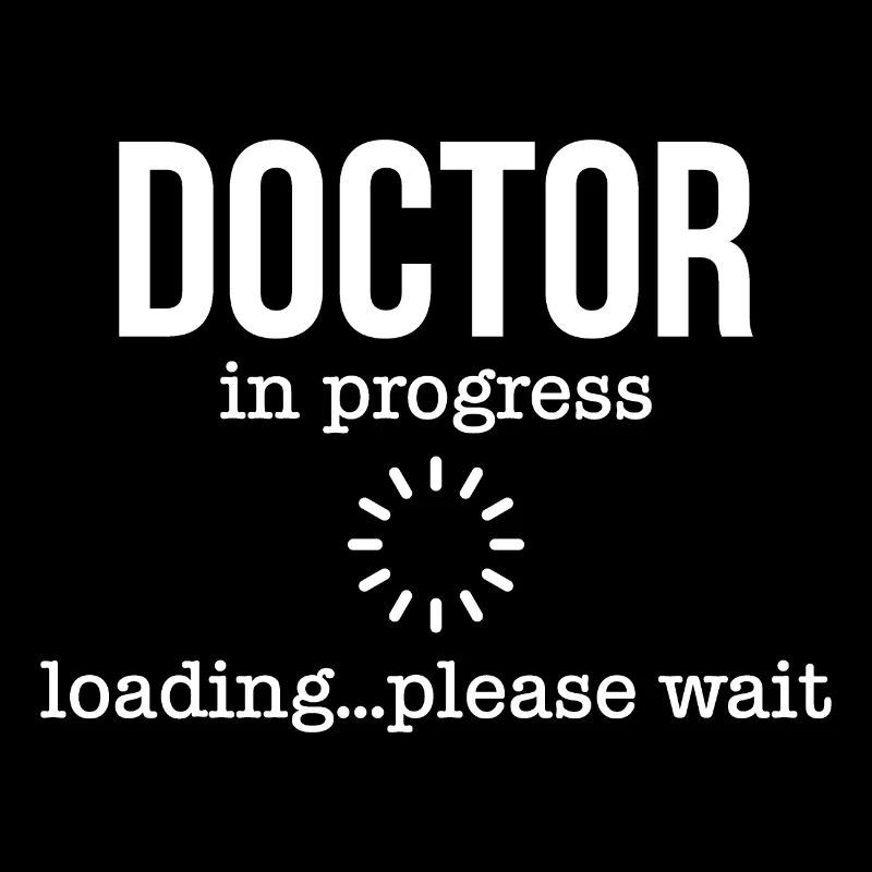 Doctor in progress loading please wait Geschenk