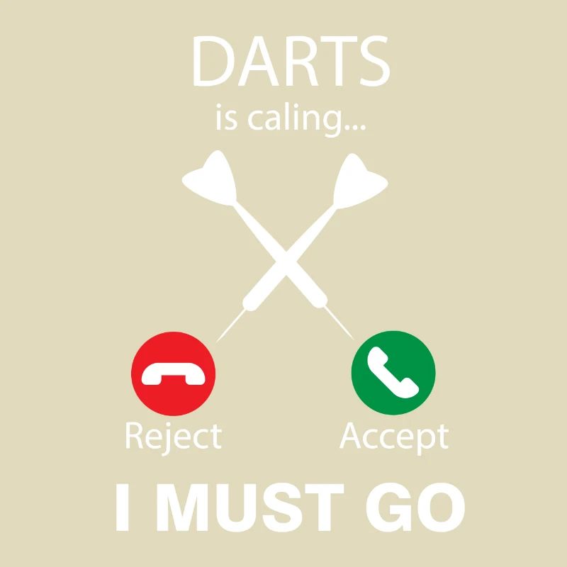 Dart is Calling Darts Dart Player Gift