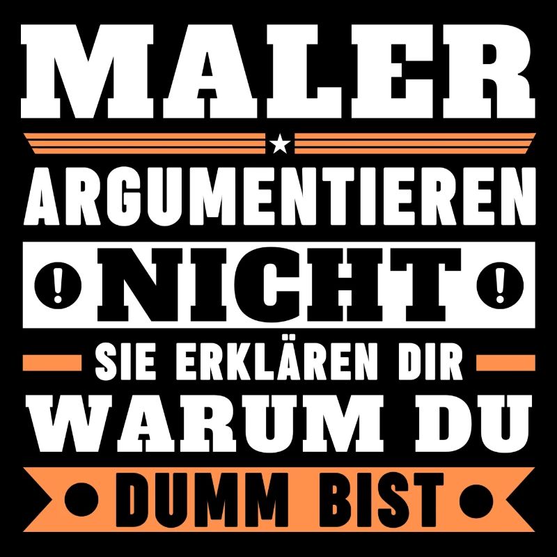 Maler argumentieren nicht