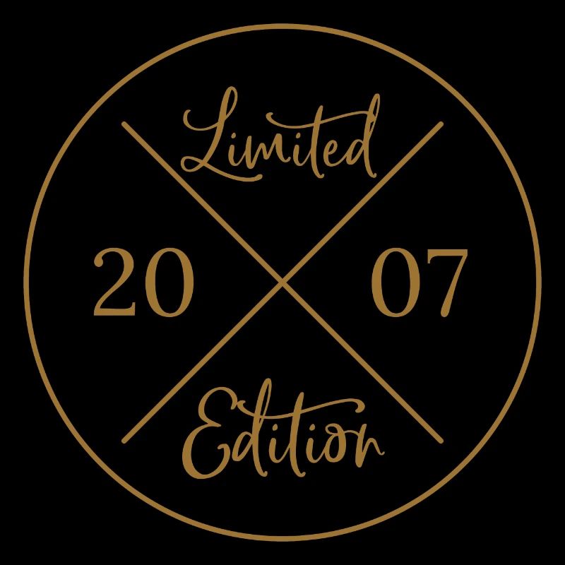 Geschenk 19. Geburtstag - Limited Edition 2007