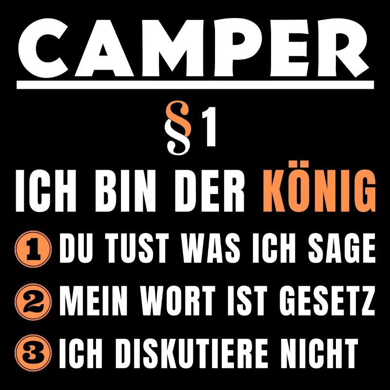 Camper Gift - I'm the King