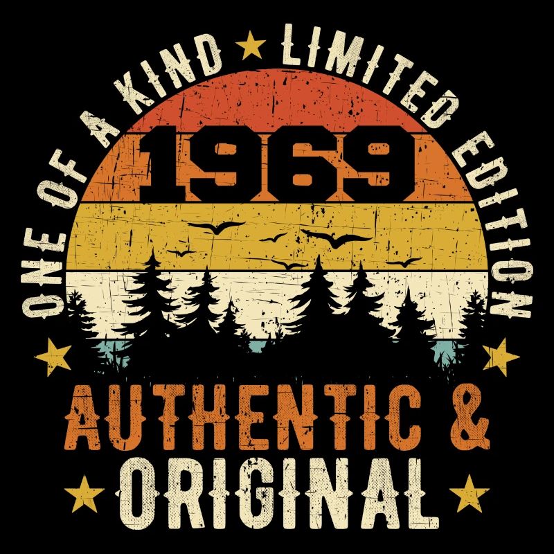 Original 1969 Geburtstagsgeschenk 1969 authentisch
