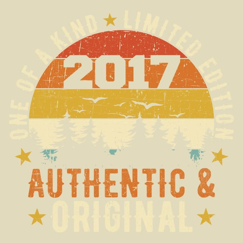 Original 2017 Authentic Birthday Gift 2017