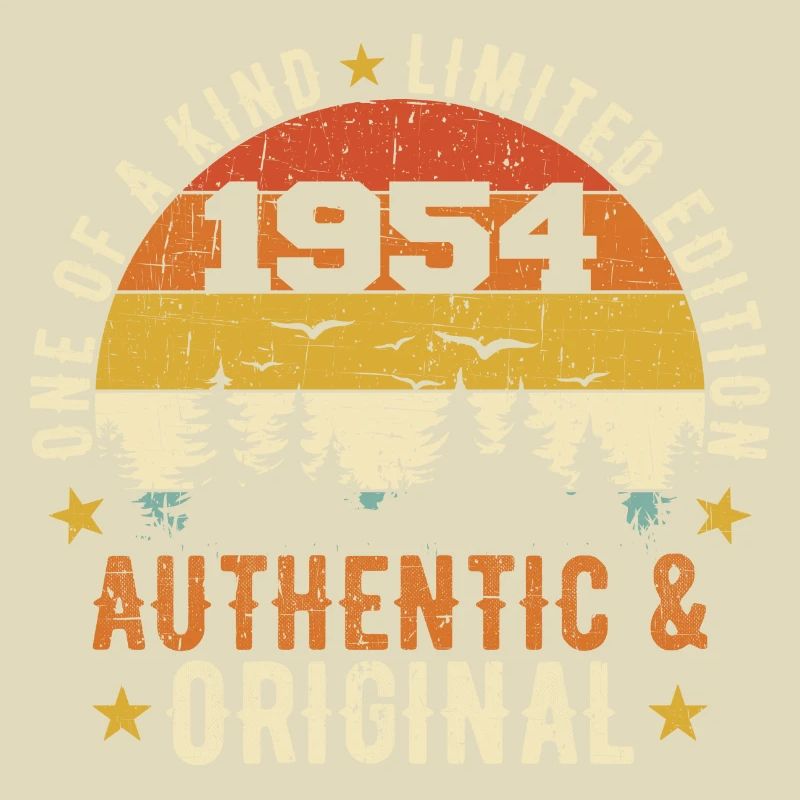 Original 1954 Birthday Gift 1954 Authentic