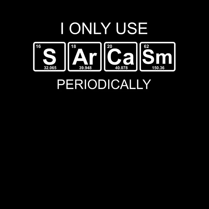 Chemistry Funny Sarcasm