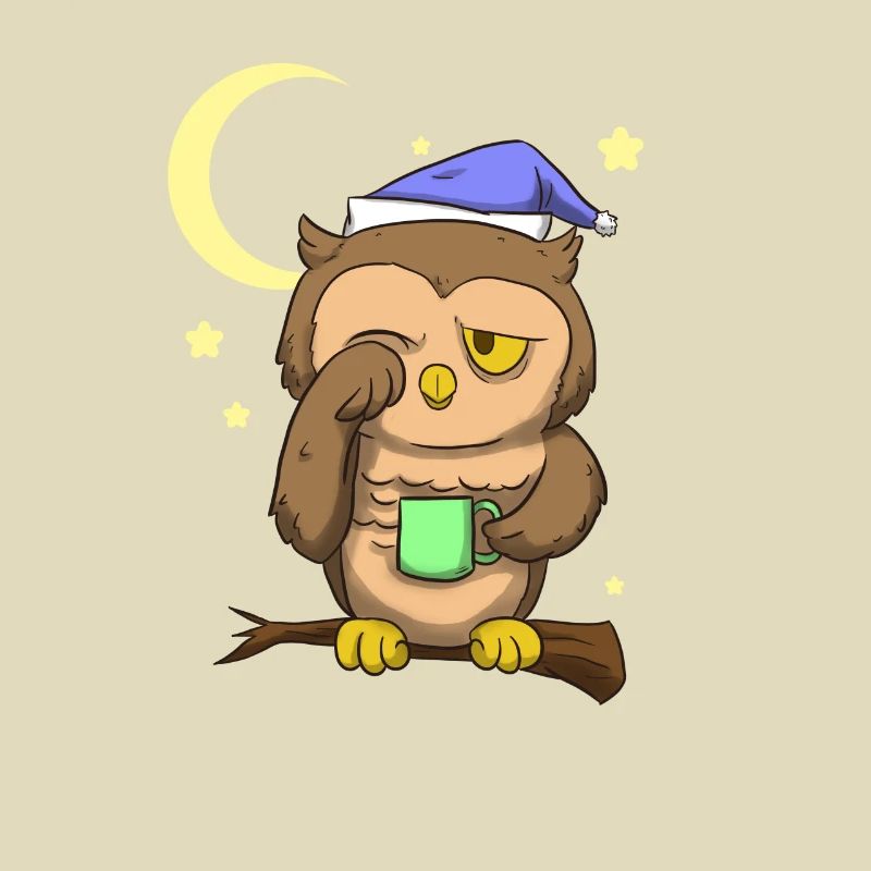 Kaffee Eule Nachteule