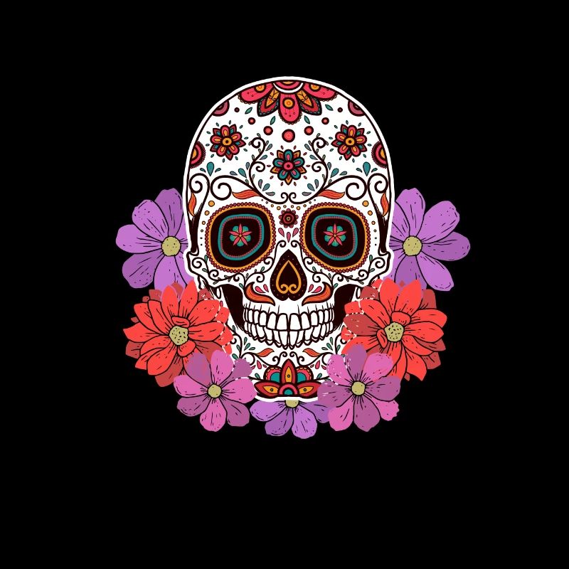 Dia De Los Muertos Totenkopf Mexiko Geschenk