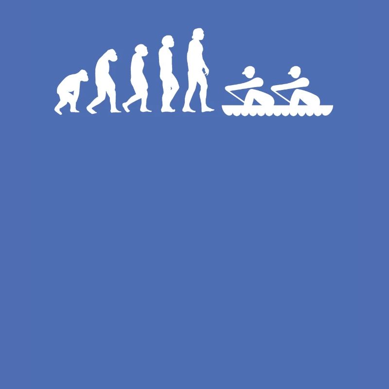 Rowing Evolution Funny Rowing Sport