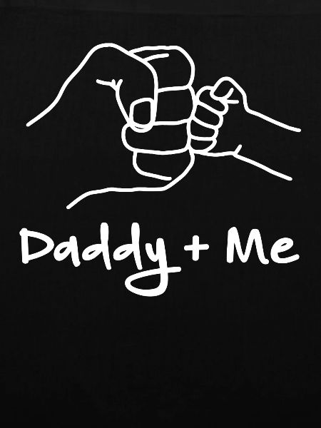 Daddy + Me Fist Bumps