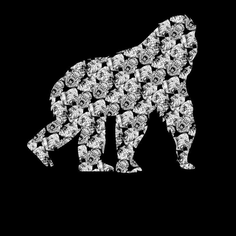 Gorillas Pattern Gorilla