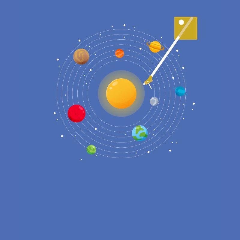 Table de mixage du système solaire Loop EDM Techno