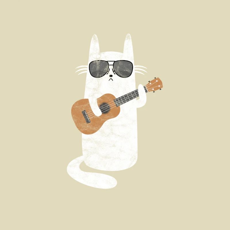 Ukulele Katze