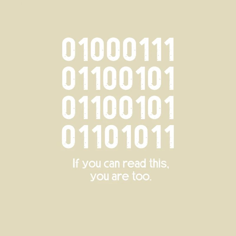 Binär Code Programmierer Coder Geschenk