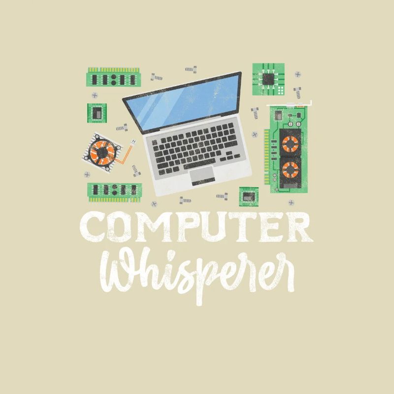 Computer Nerd PC Programmierer Informatik Geschenk