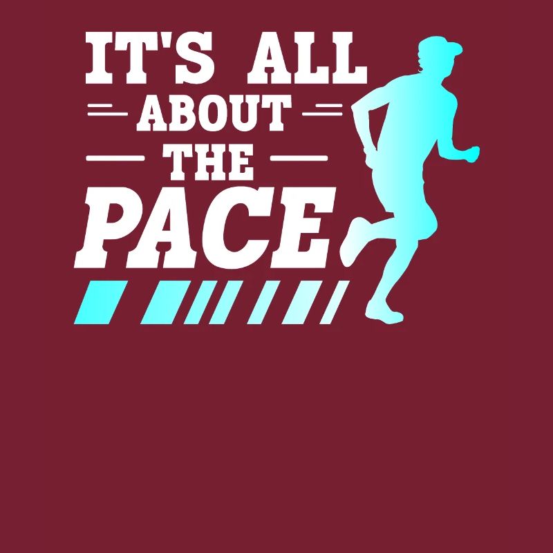 It's All About The Pace Marathon Läufer