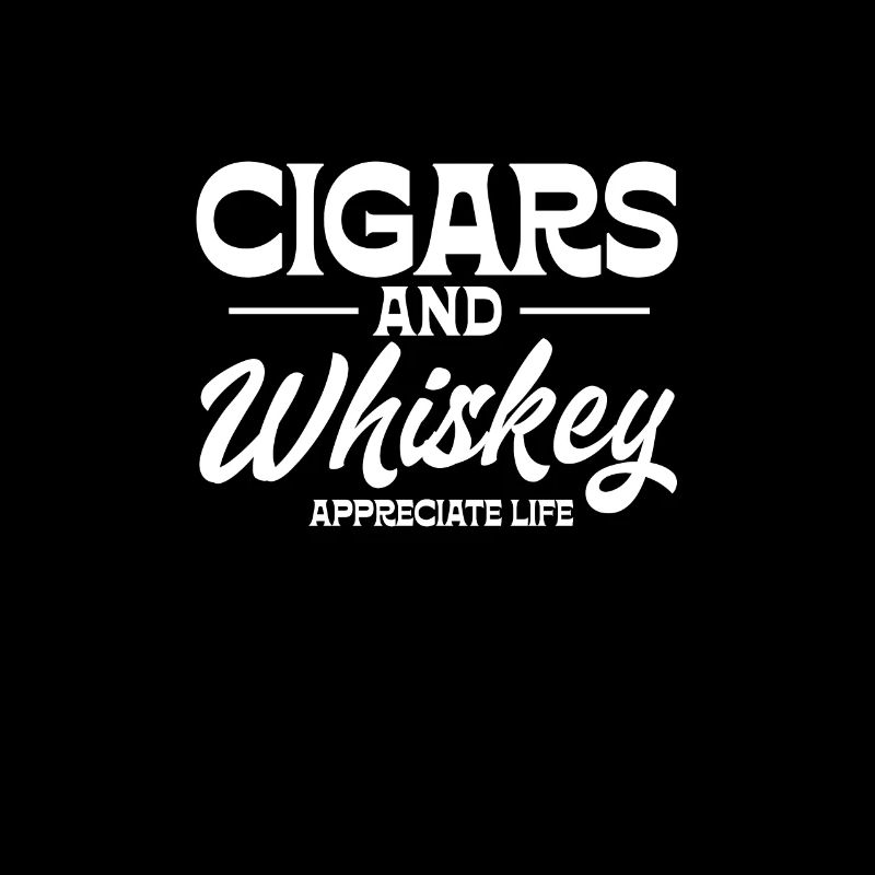 Zigarre Whiskey Rauchen Raucher Zigarren Geschenk