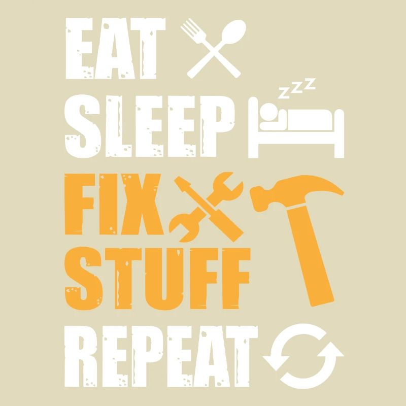 Manger Sleep Fix Stuff Répéter