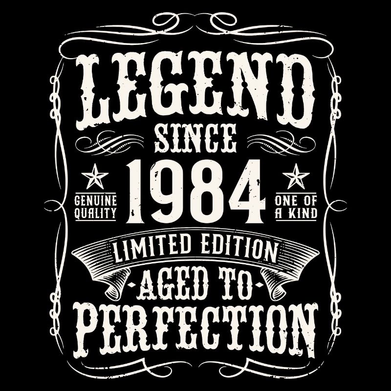 Legend 1984 Cadeau d’anniversaire vintage