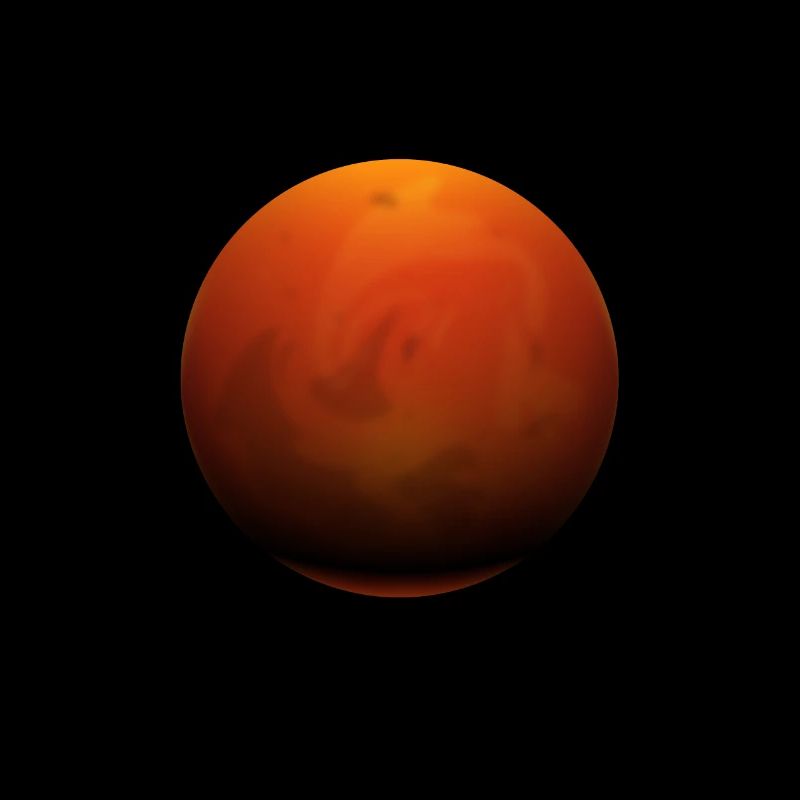 Mars Roter Planet Raumfahrt Astronaut Geschenk