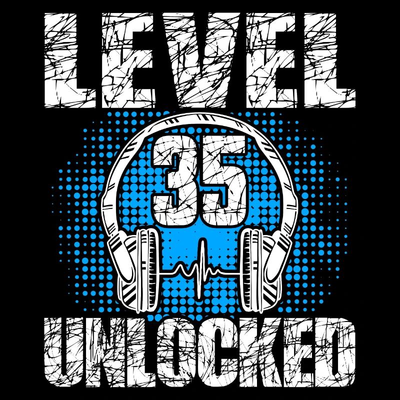 Level 35 Unlocked Birthday Gift 35 Years