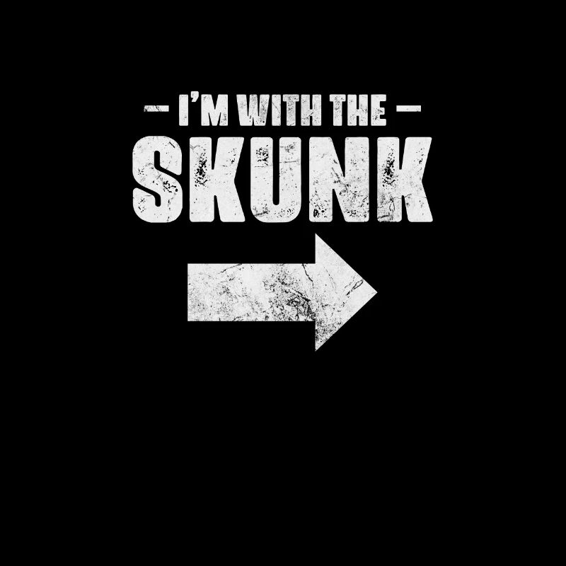 Stinktier Stinken Stinker Skunk Geschenk