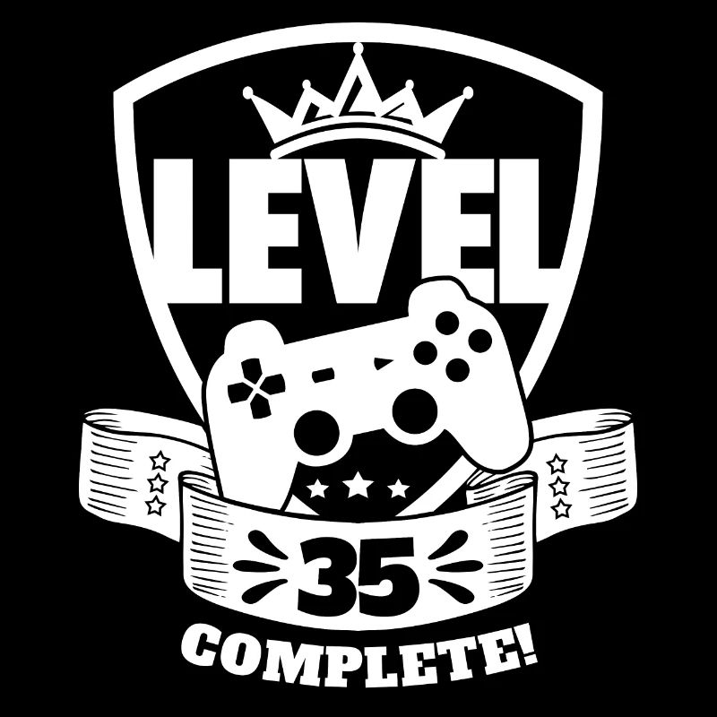 Level 35 Complete Birthday Gift 35 Years